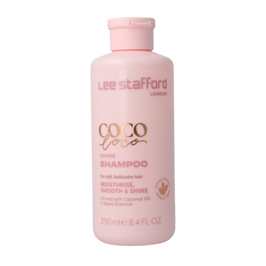 Lee Stafford Coco loco & agave shine shampoo 250 Milliliter