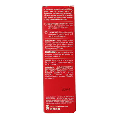Lee Stafford Argan oil miracle oil nourishing 50 Milliliter
