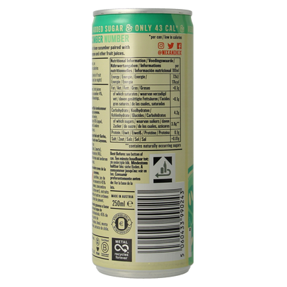 Nix & Kix Cucumber mint blikje 250 Milliliter