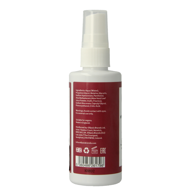 Q+A Hyaluronic acid face mist 100 Milliliter