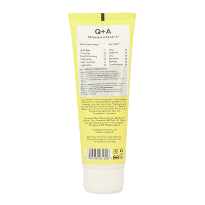 Q+A Grapefruit cleansing balm 125 Milliliter