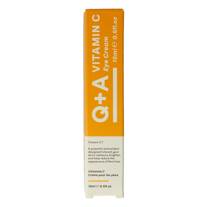 Q+A Vitamine C eye cream 15 Milliliter