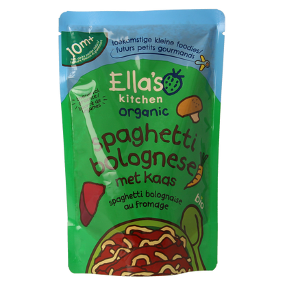 Ella's Kitchen Spaghetti bolognese met kaas 10+ maanden bio 190.00 Gram