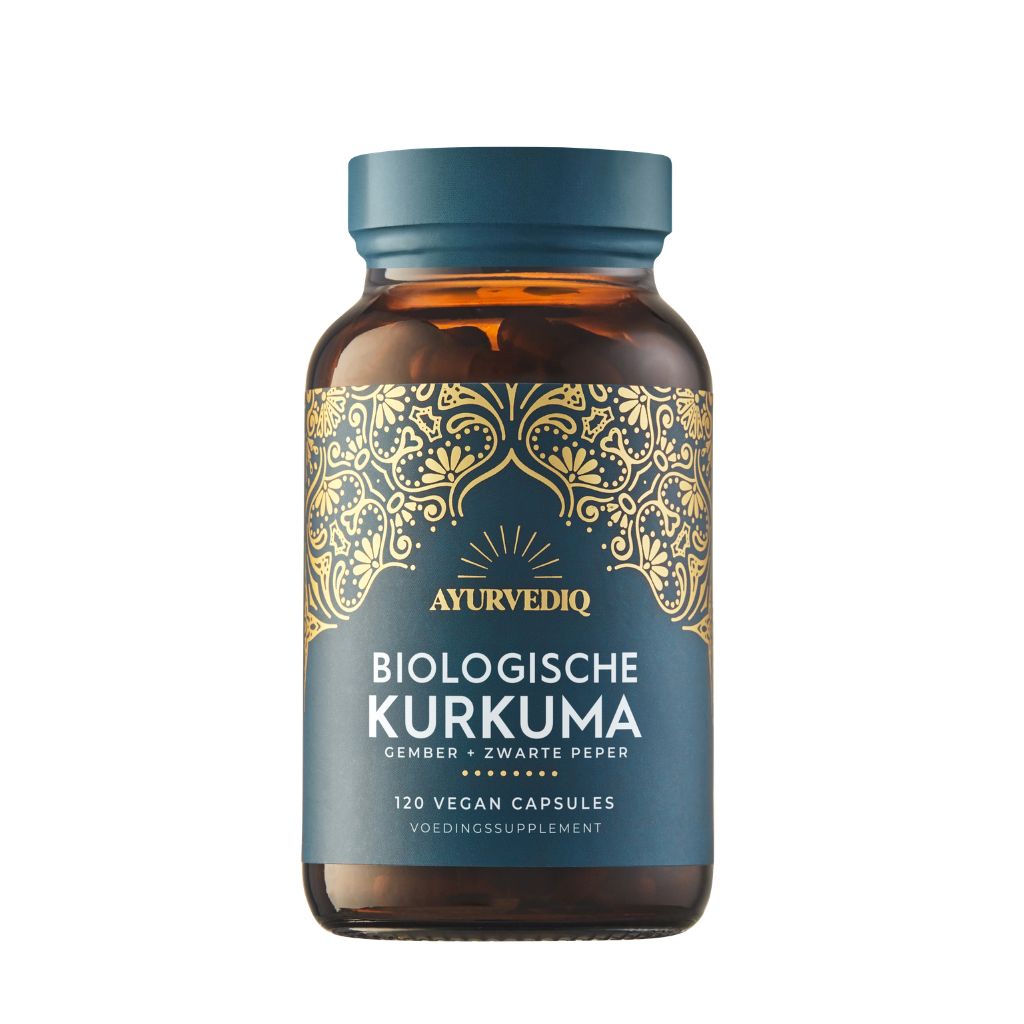Ayurvediq Biologische Kurkuma 120.00 Capsules
