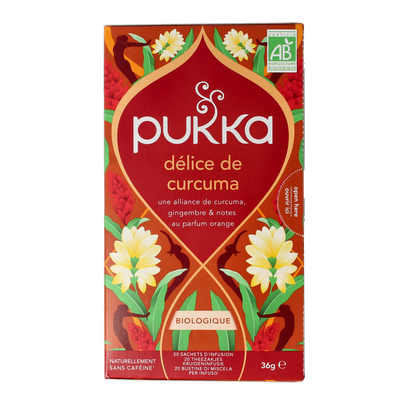 Pukka Tumeric active tea bio 20.00 Zakjes