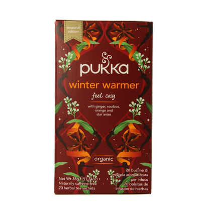 Pukka Winter warmer bio 20 Zakjes