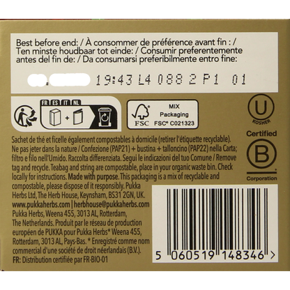 Pukka Winter warmer bio 20 Zakjes