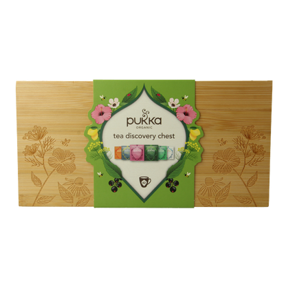 Pukka Tea discovery chest bio 42 Stuks