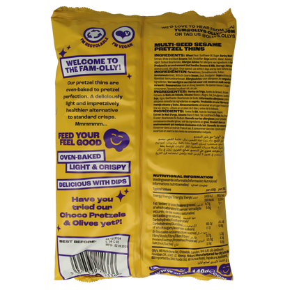 Olly's Pretzels sesame 140 Gram