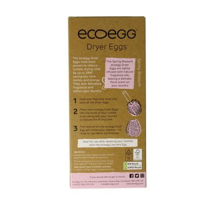 Eco Egg Dryer egg - spring blossom 2.00 Stuks