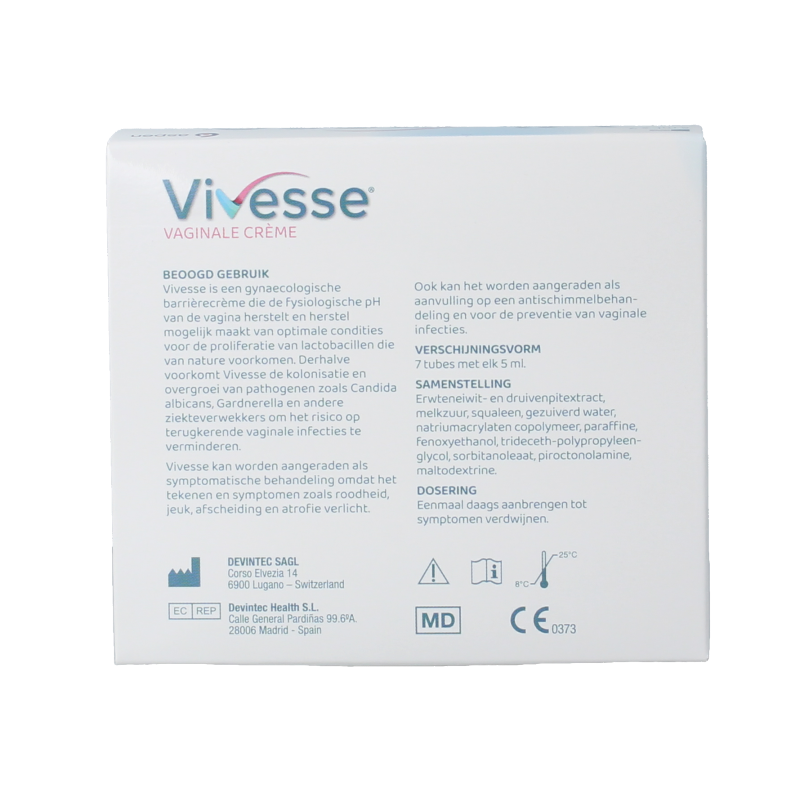 Vivesse Vaginale creme 5 Milliliter