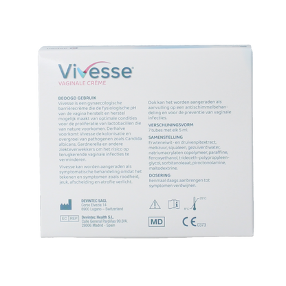 Vivesse Vaginale creme 5 Milliliter
