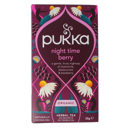 Pukka Night time berry bio 20 Zakjes