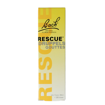 Bach Rescue Rescue druppels 20.00 Milliliter