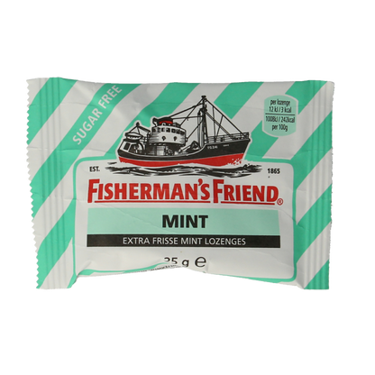 Fisherman's Friend Mint suikervrij 25 Gram