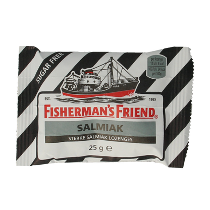 Fisherman's Friend Salmiak suikervrij 25 Gram
