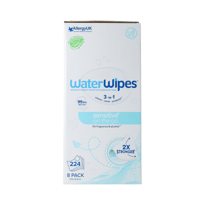 Waterwipes Waterwipes On The Go 8 x 28st  8.00 Stuks