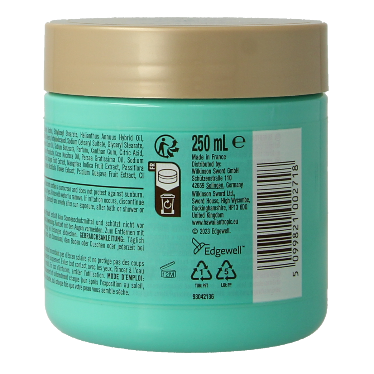 Hawaiian Tropic Body butter enriching shea coconut & mango 250.00 Milliliter