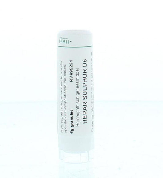 Homeoden Heel Hepar sulphur D6 6.00 Gram
