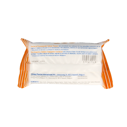 Lactacyd Tissues verzorgend 15 Stuks