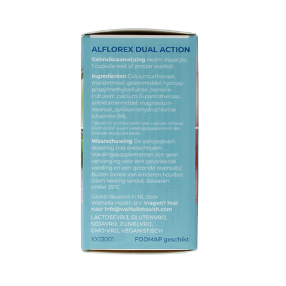 Alflorex Alflorex Dual Action 30.00 Vegetarische capsules