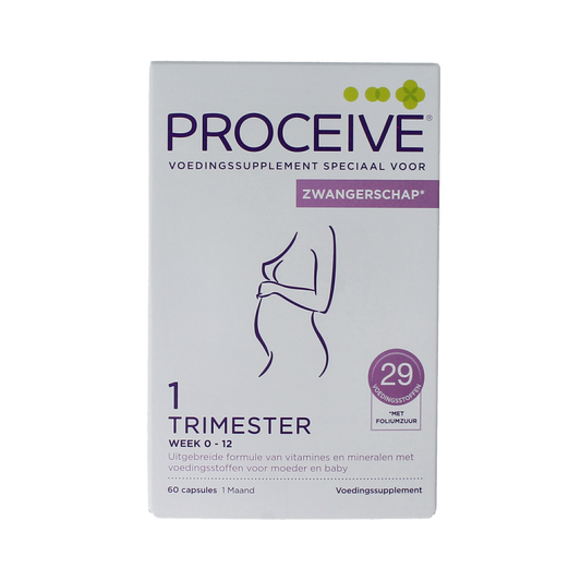 Proceive Kinderwens trimester 1 60.00 Capsules