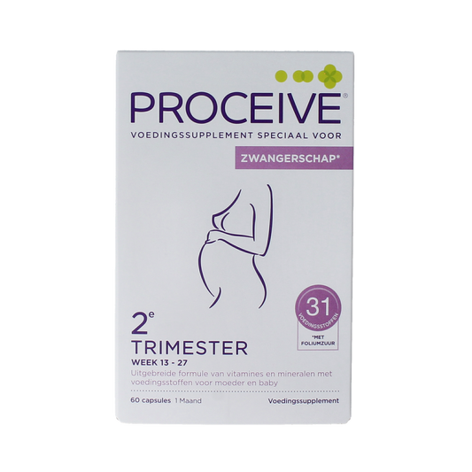 Proceive Kinderwens trimester 2 60.00 Capsules