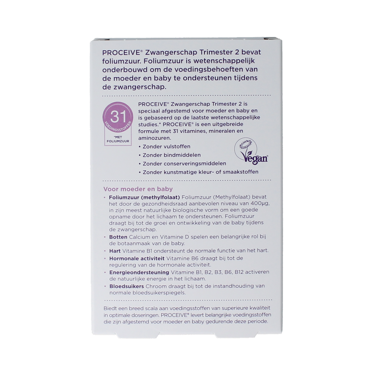 Proceive Kinderwens trimester 2 60.00 Capsules