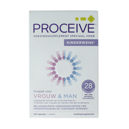 Proceive Kinderwens duo 60 Capsules