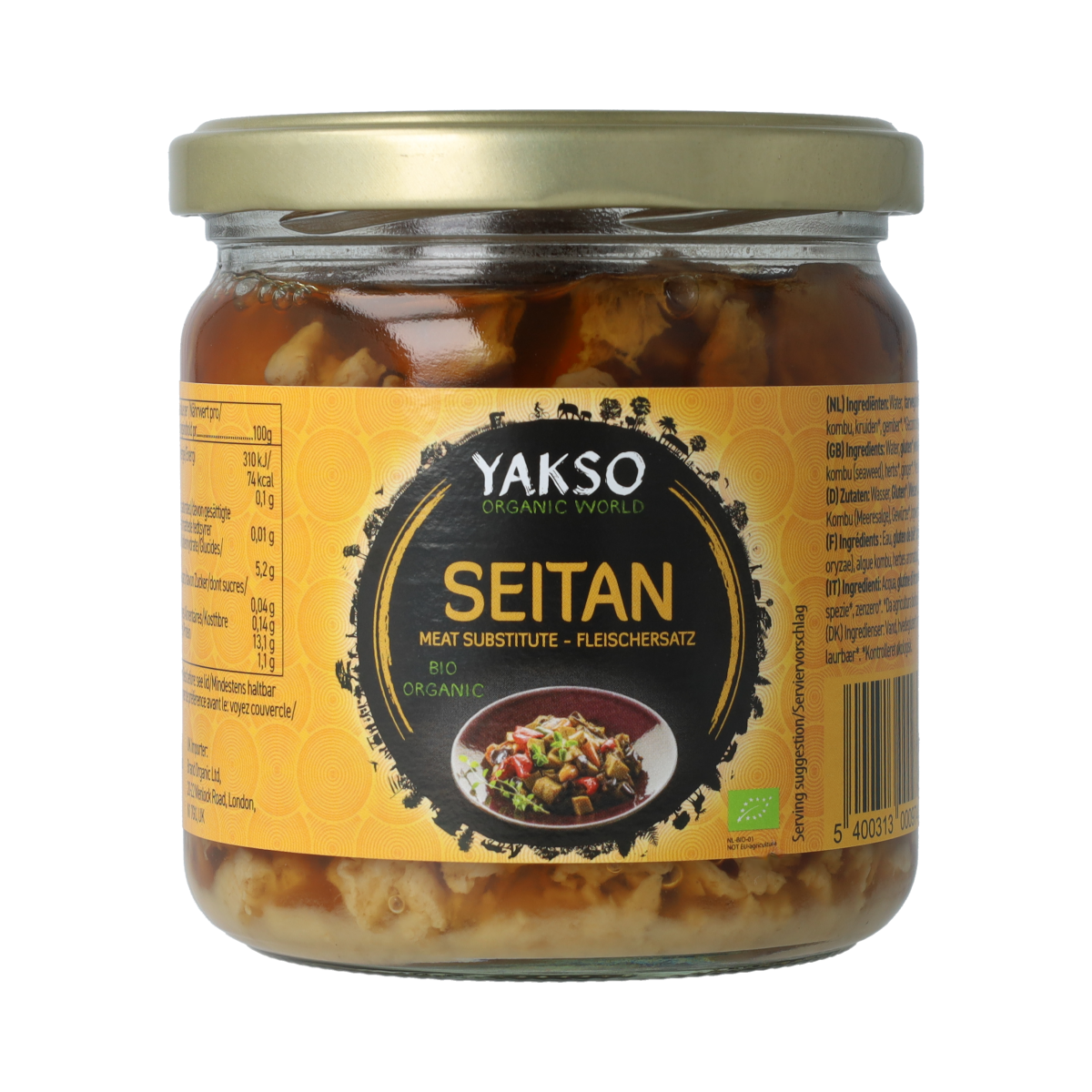 Yakso Seitan in tamarisaus bio 330.00 Milliliter
