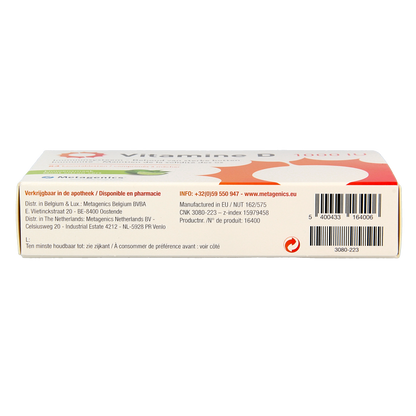 Metagenics Vitamine D 1000IU 84 Kauwtabletten