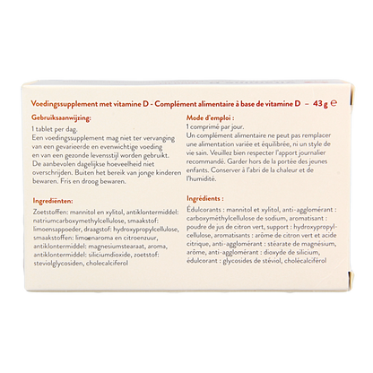 Metagenics Vitamine D 1000IU 168 Tabletten