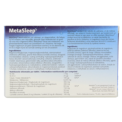 Metagenics Metasleep 60 Tabletten