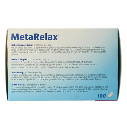 Metagenics Metarelax 180.00 Tabletten