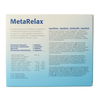Metagenics Metarelax 180.00 Tabletten