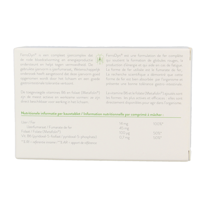 Metagenics Ferrodyn 84.00 Kauwtabletten