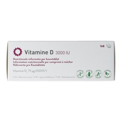 Metagenics Vitamine D 3000IU 168 Tabletten