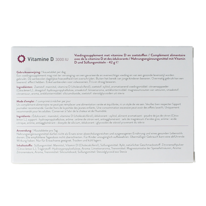 Metagenics Vitamine D 3000IU 168 Tabletten