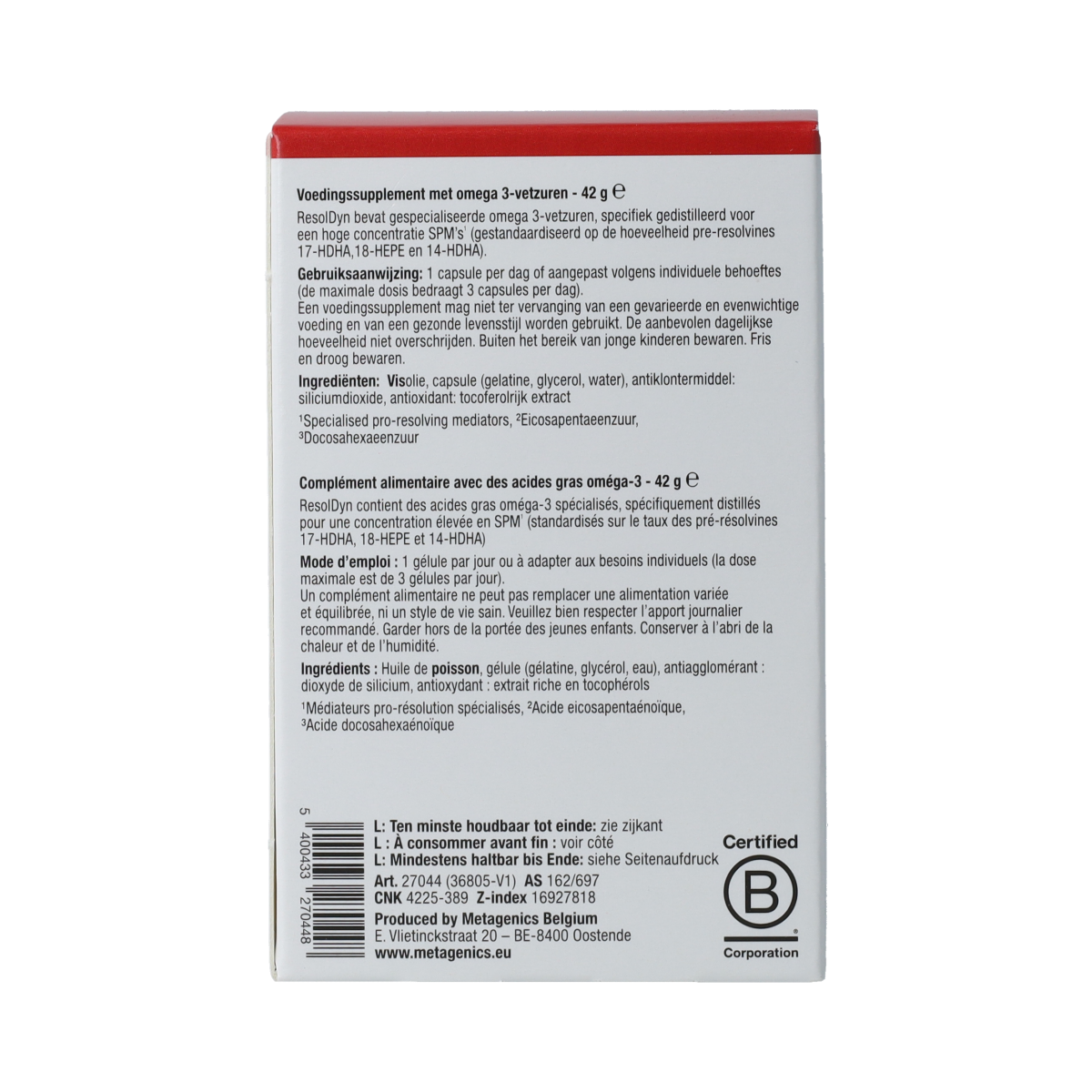 Metagenics Resoldyn 60.00 Capsules