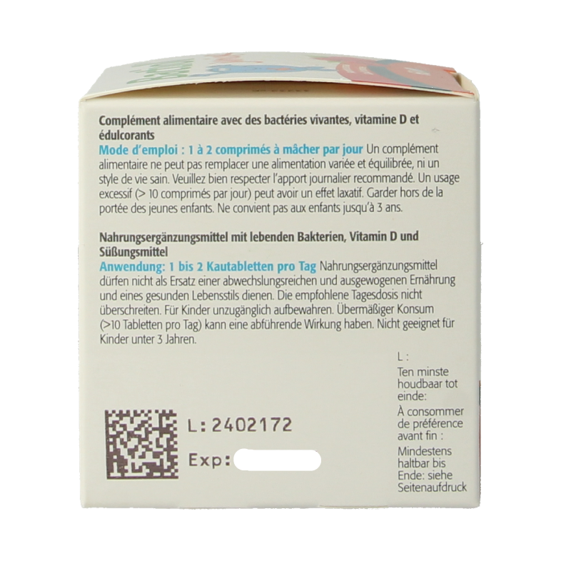 Metagenics Bactiol junior chew 60 Kauwtabletten