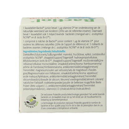 Metagenics Bactiol junior chew 60 Kauwtabletten