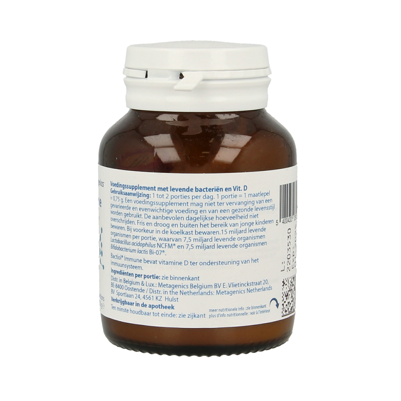 Metagenics Bactiol immune 66 porties 140 Gram