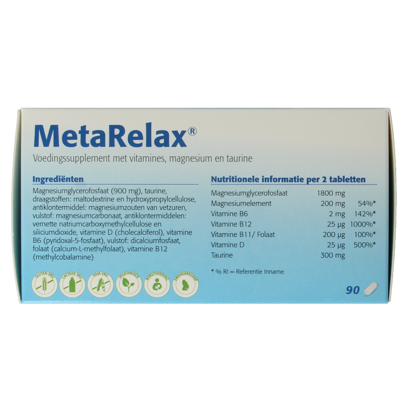 Metagenics Metarelax 90 Tabletten