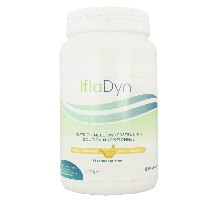 Metagenics Ifladyn banaan 14 scoops 657 Gram