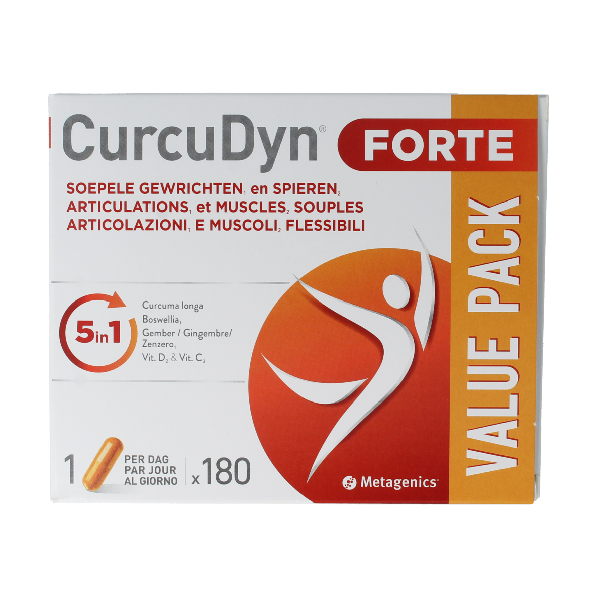 Metagenics Curcudyn forte 180.00 Capsules