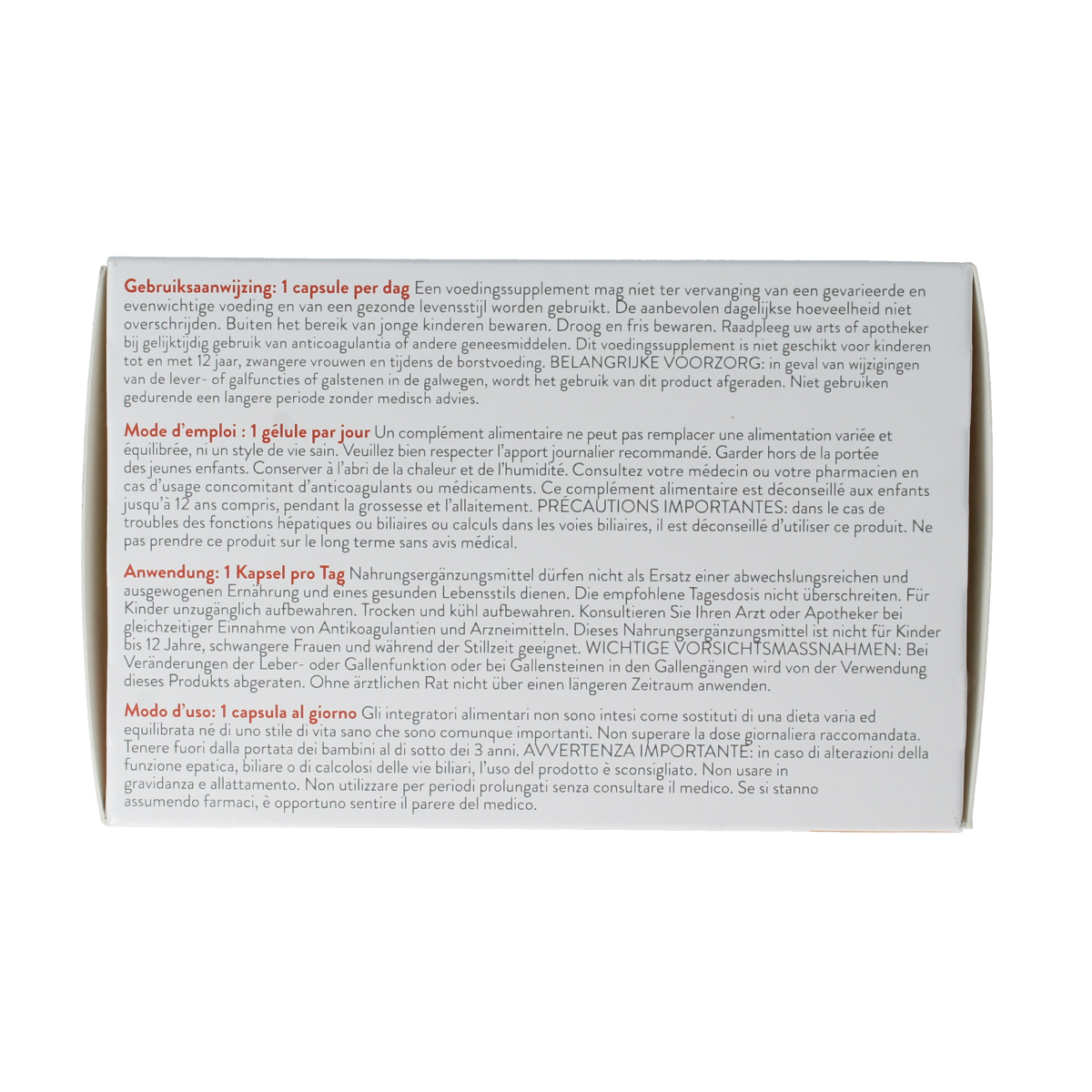 Metagenics Curcudyn forte 180.00 Capsules