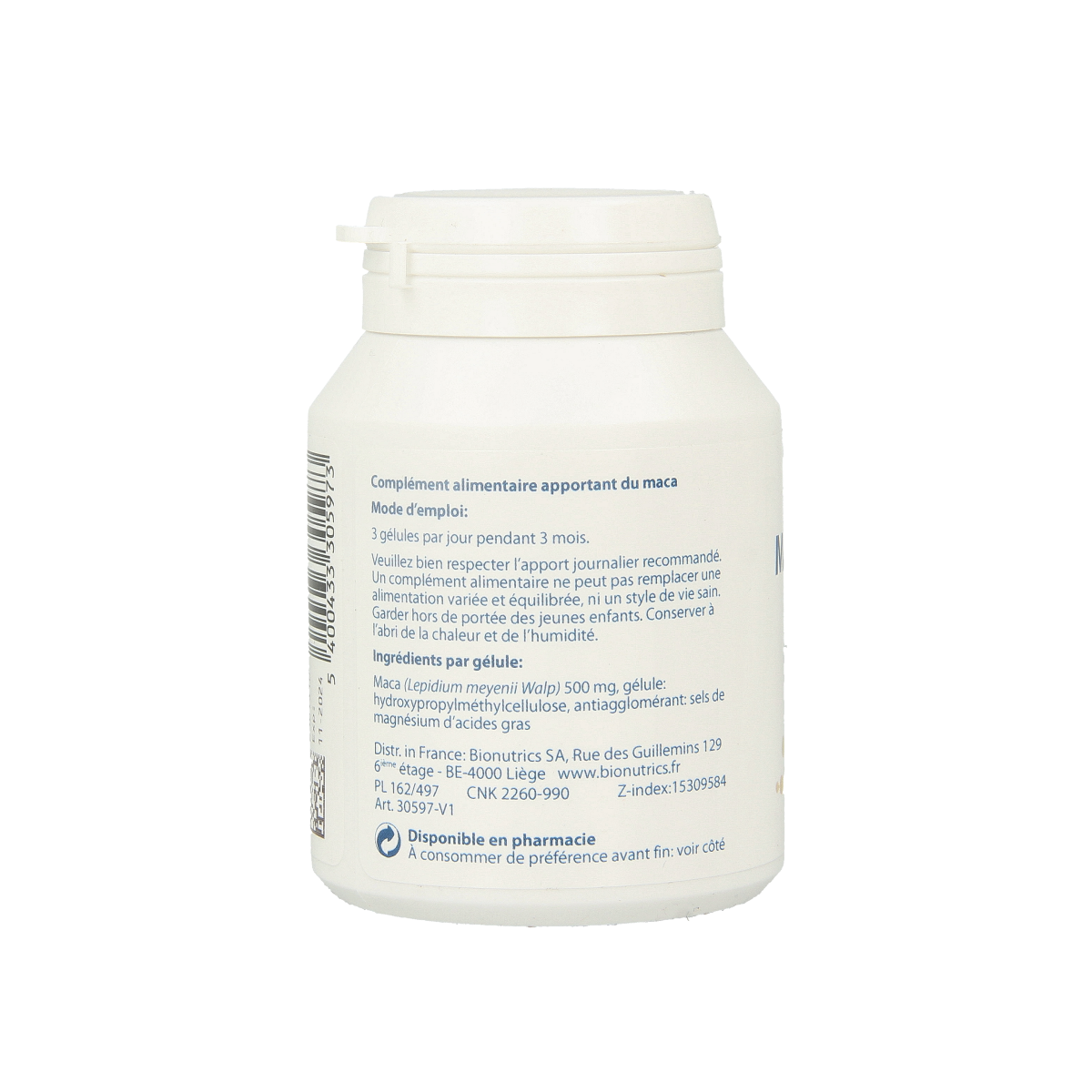 Metagenics Maca 500 90.00 Vegetarische capsules