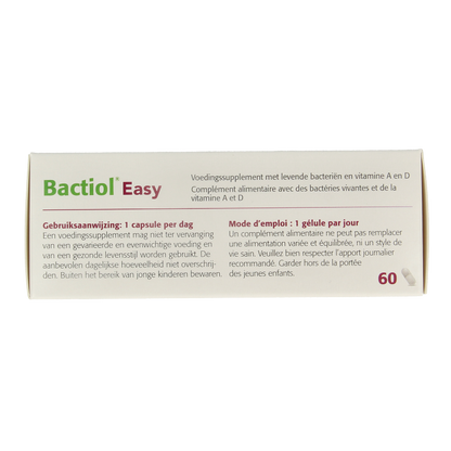 Metagenics Bactiol easy 60 Capsules