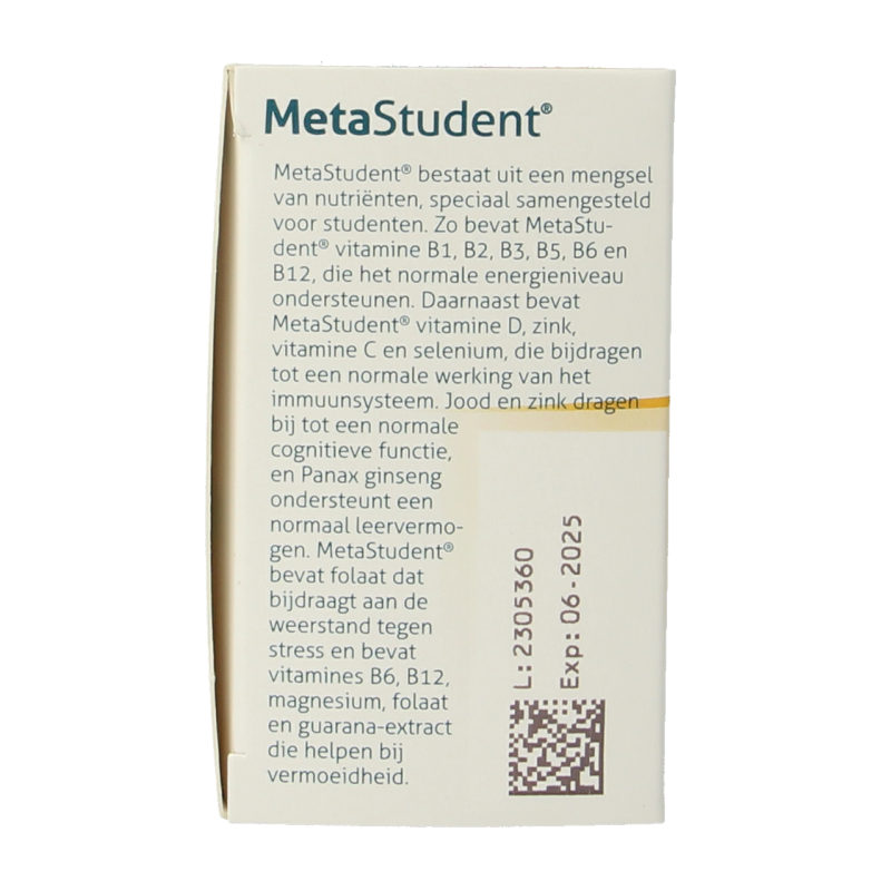 Metagenics Metastudent 60 Tabletten