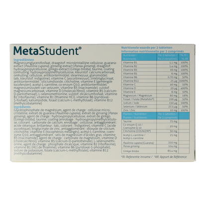 Metagenics Metastudent 60 Tabletten